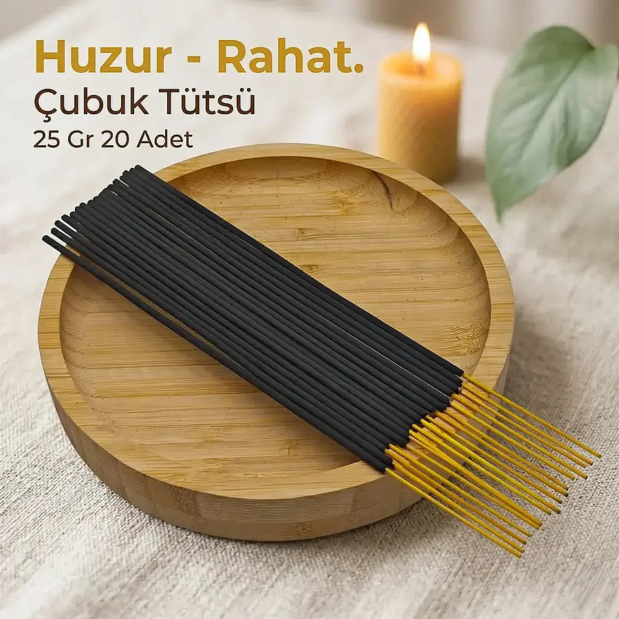 Doğal Ahşap Kokulu - Palo S. - Çubuk Tütsü 25 Gr 20 Adet Tütsü Çeşitleri Logosuz Ürünler - 5